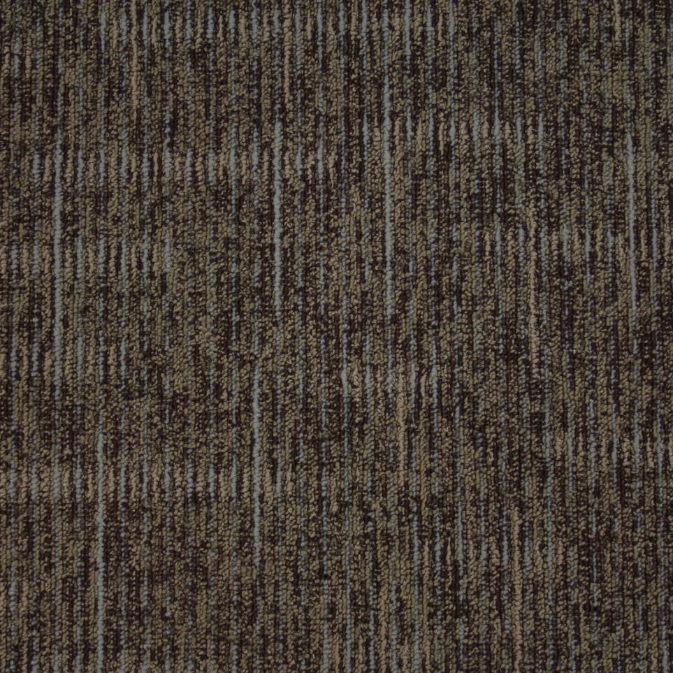 Multi-Level Loop Soil Brown Carpet Tile