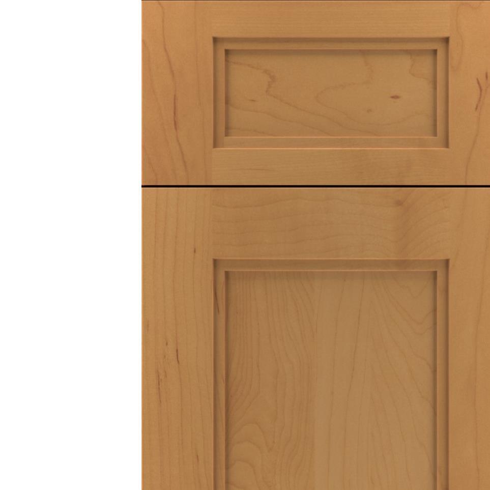 5 Piece Ginger Light Finish 5 Piece Cabinets