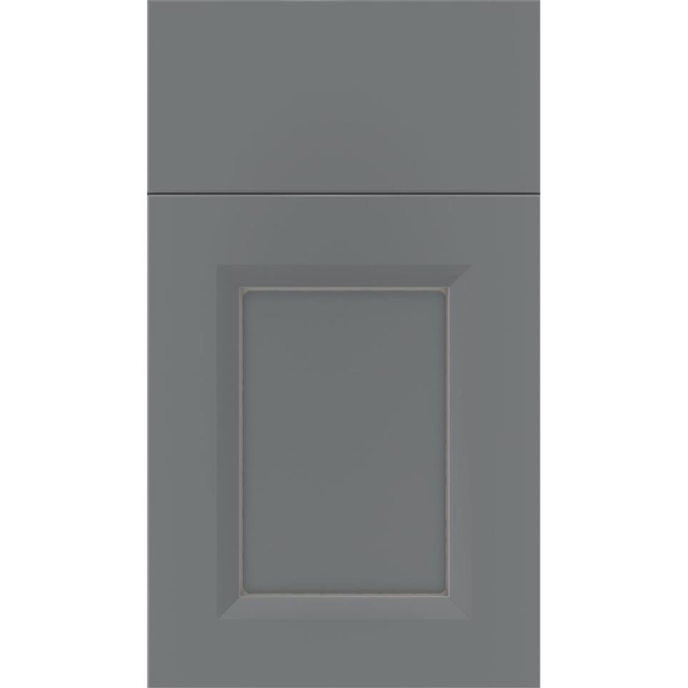 Square Cloudburst Pewter Glaze Glaze - Paint Square Cabinets