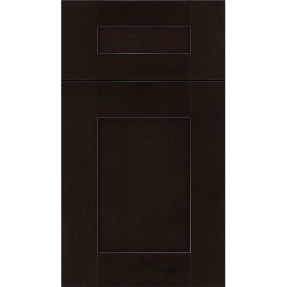 Square Espresso Dark Finish Square Cabinets