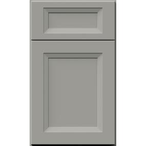 Square Nickel                         Paint - Grey Square Cabinets