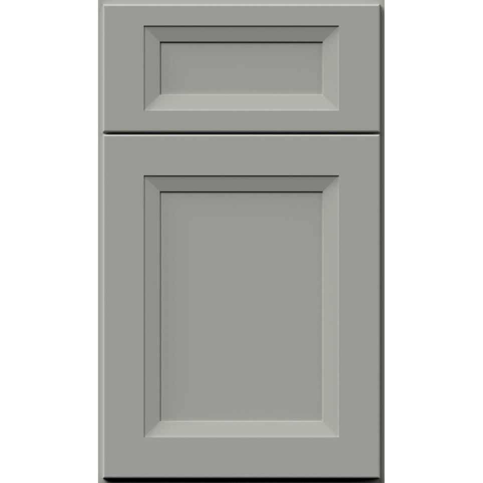 Square Nickel                         Paint - Grey Square Cabinets