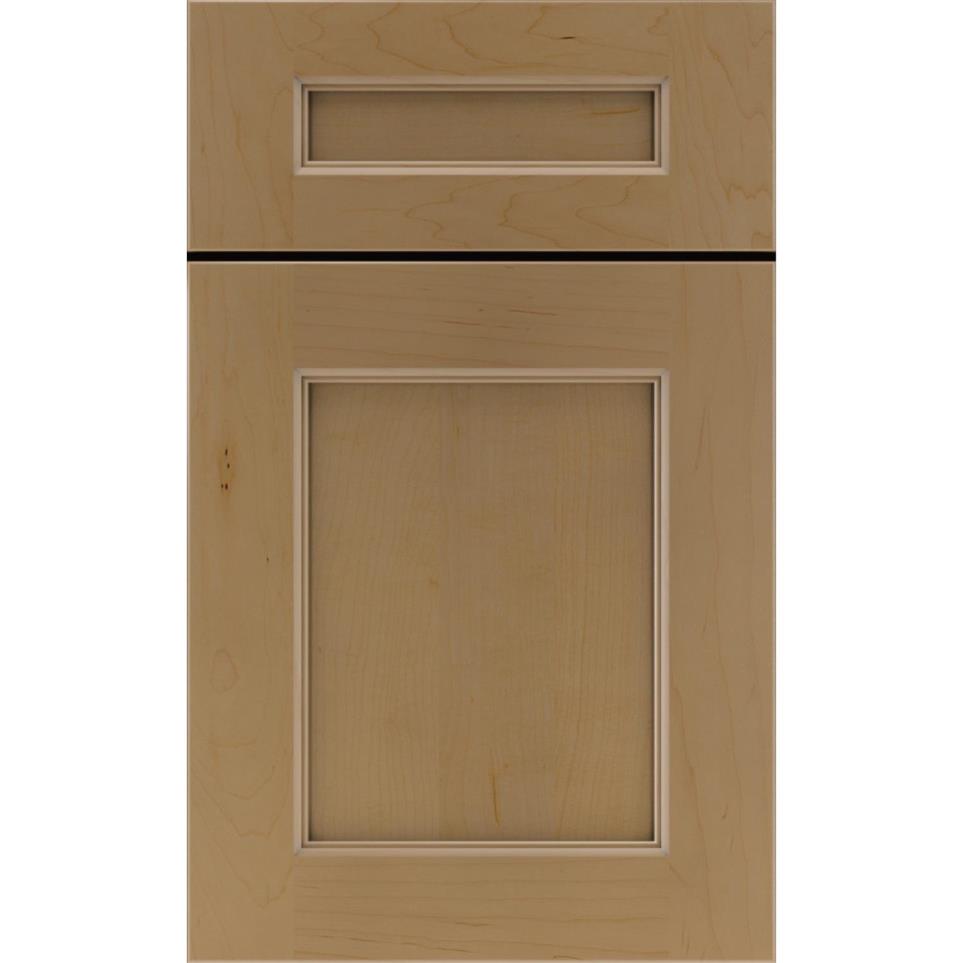 5 Piece Fallow Light Finish 5 Piece Cabinets