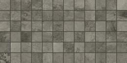 Mosaic Meta Dark Gray Matte Gray Tile