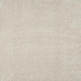 Textured Saxony Enduring White Carpet