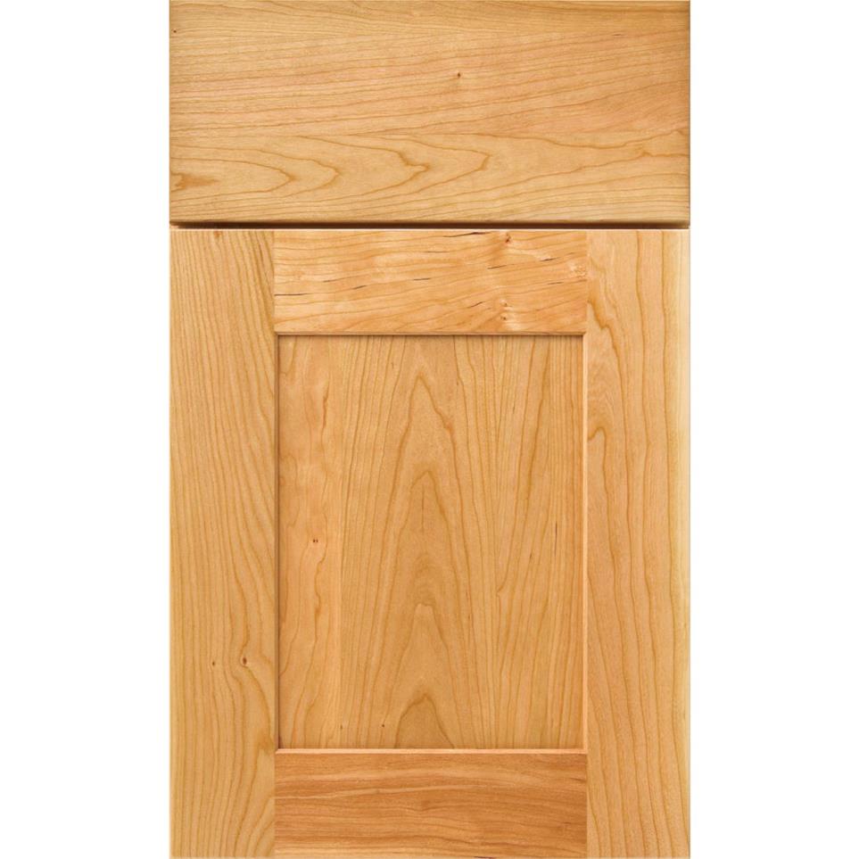 Square Natural Light Finish Square Cabinets