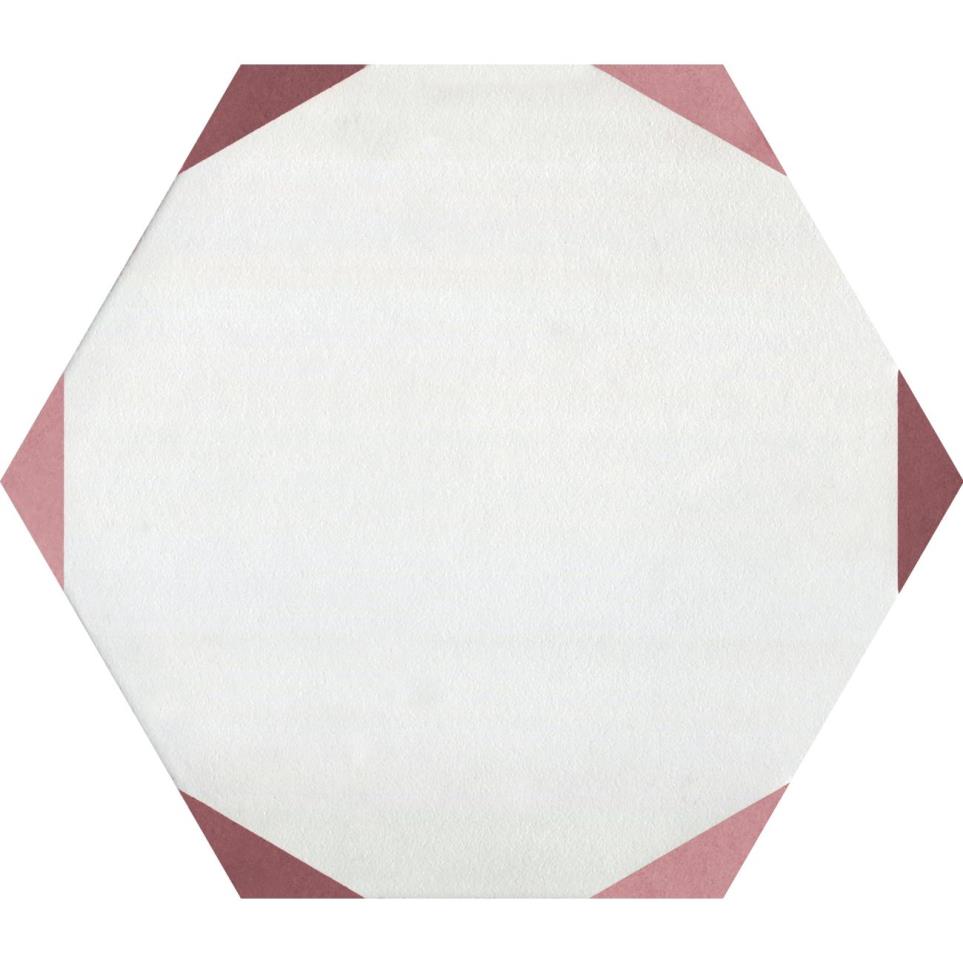 Decoratives and Medallions Sun Marsala Matte Red Tile