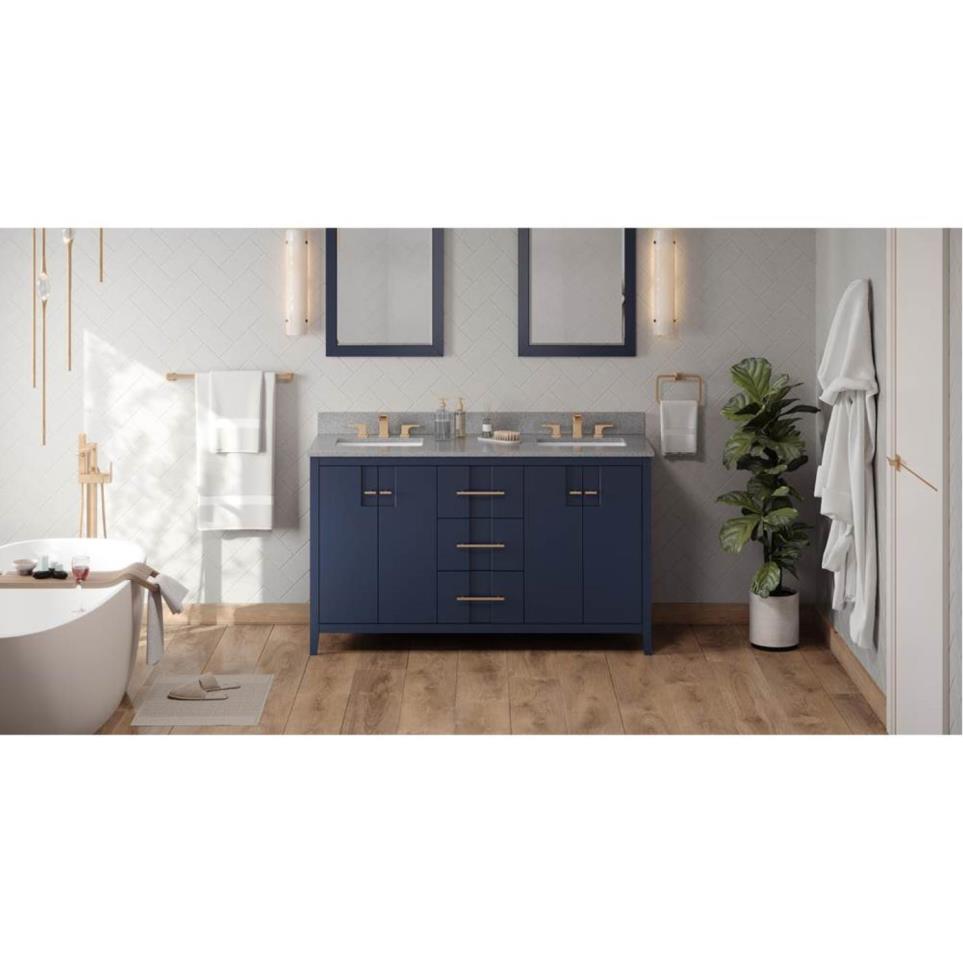 Base with Sink Top Hale Blue Blue / Purple Vanities