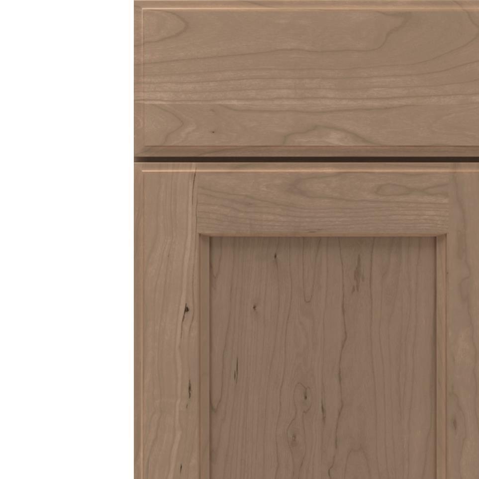 Square Boardwalk Light Finish Square Cabinets