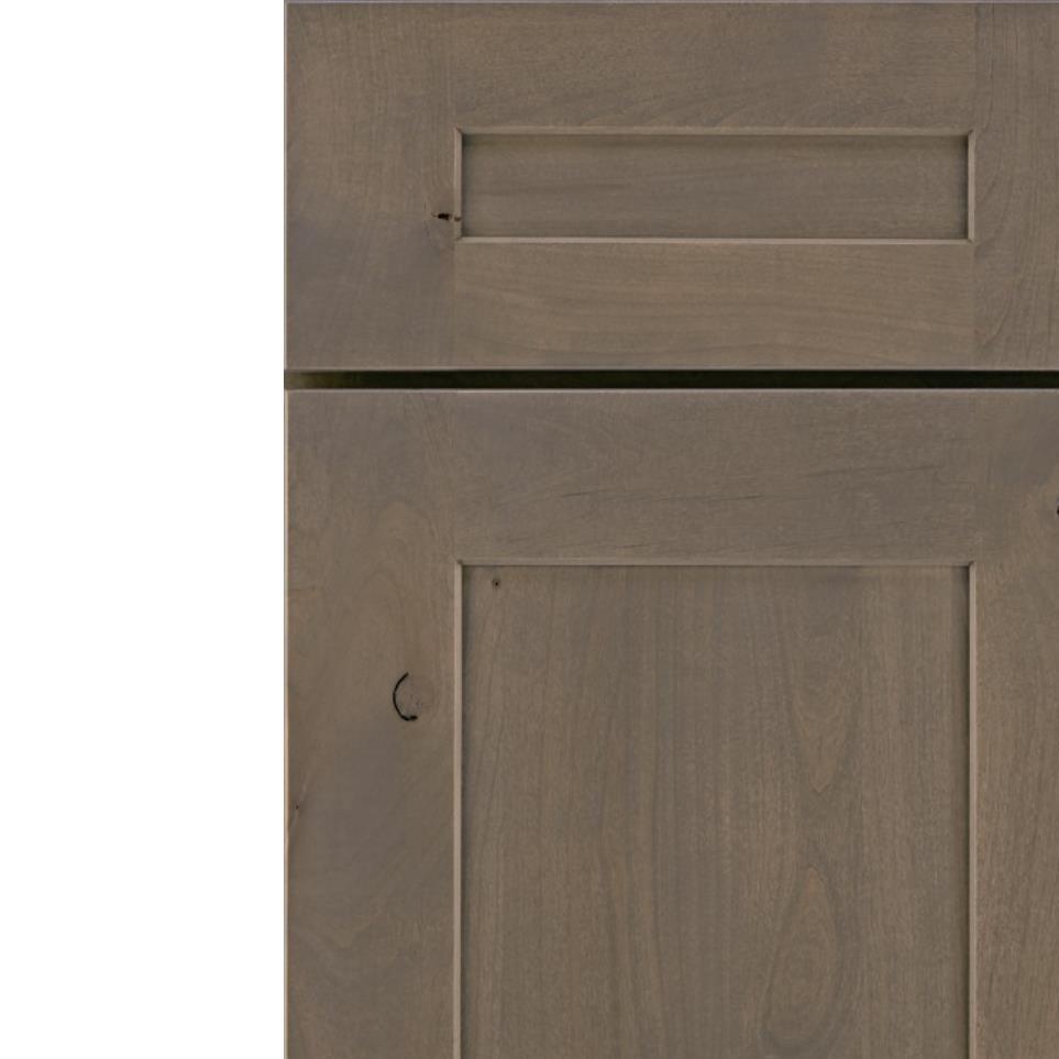 Square Seal Medium Finish Square Cabinets