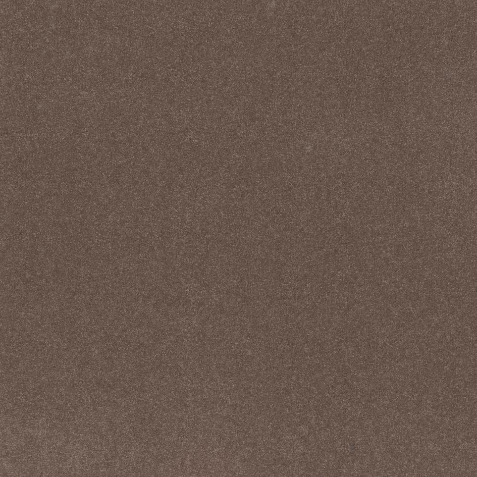 Textured Saxony Log Cabin Brown Carpet