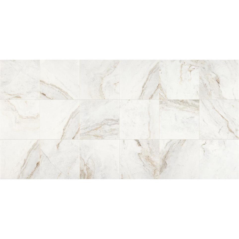 Tile Daphne White Polished White Tile