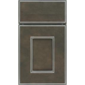 Square Thunder Pewter Glaze Glaze - Stain Square Cabinets