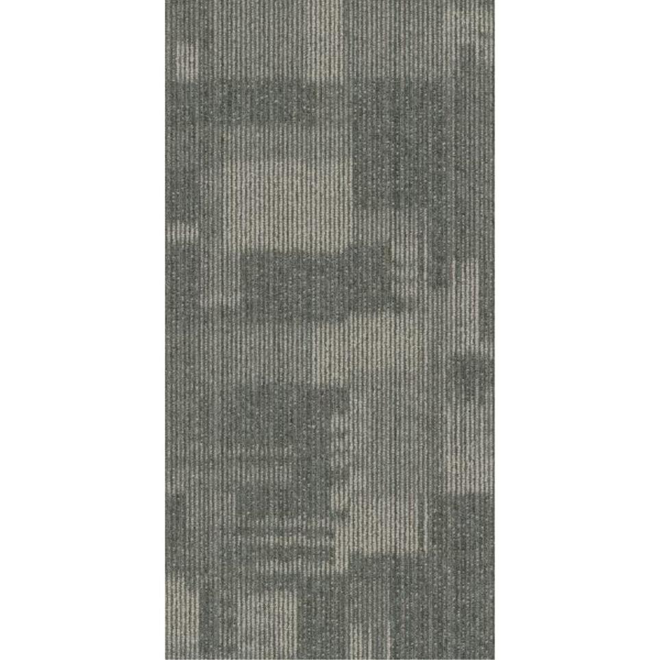 Loop Lustrous Gray Carpet Tile