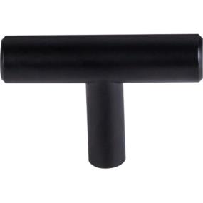 Knob Flat Black Black Knobs