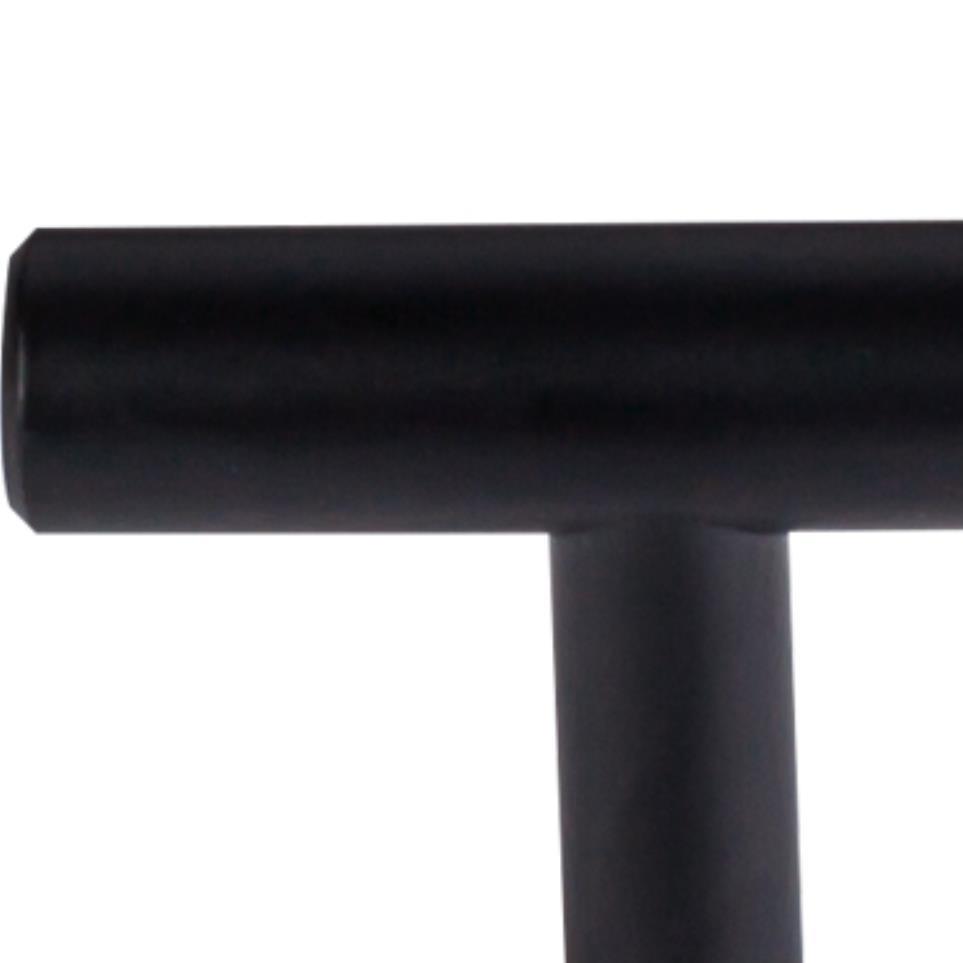 Knob Flat Black Black Knobs