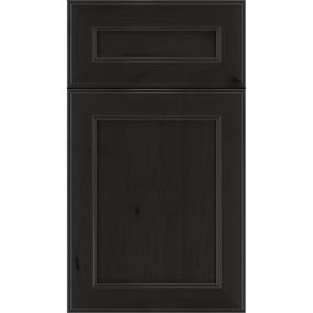 Square Charcoal Dark Finish Square Cabinets