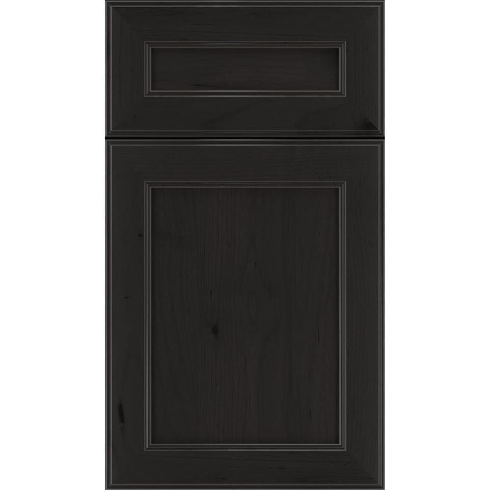 Square Charcoal Dark Finish Square Cabinets