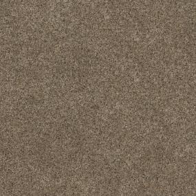 Textured Saxony Stone Age Brown Carpet