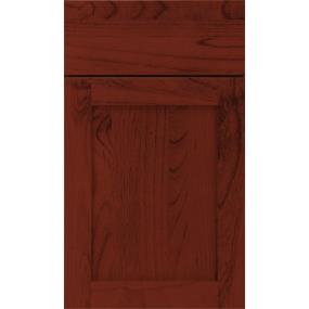 Square Marsala Dark Finish Square Cabinets