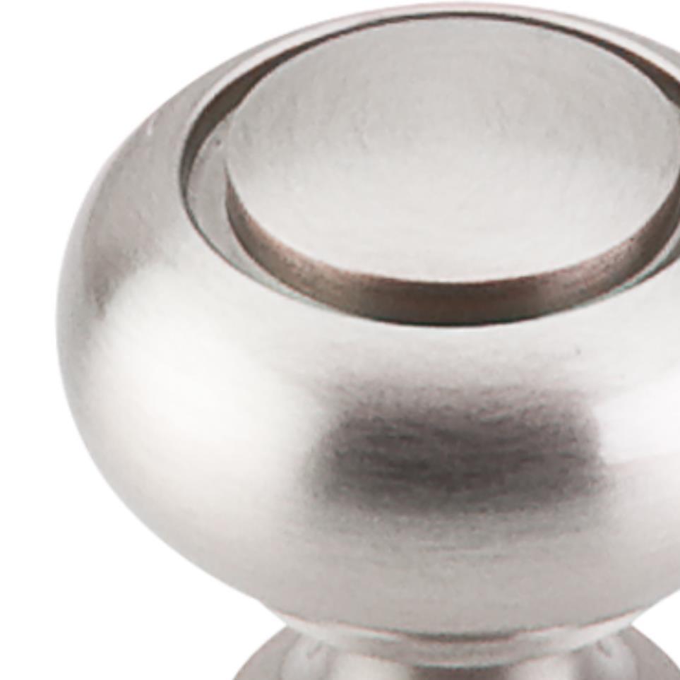 Knob Brushed Satin Nickel Nickel Knobs