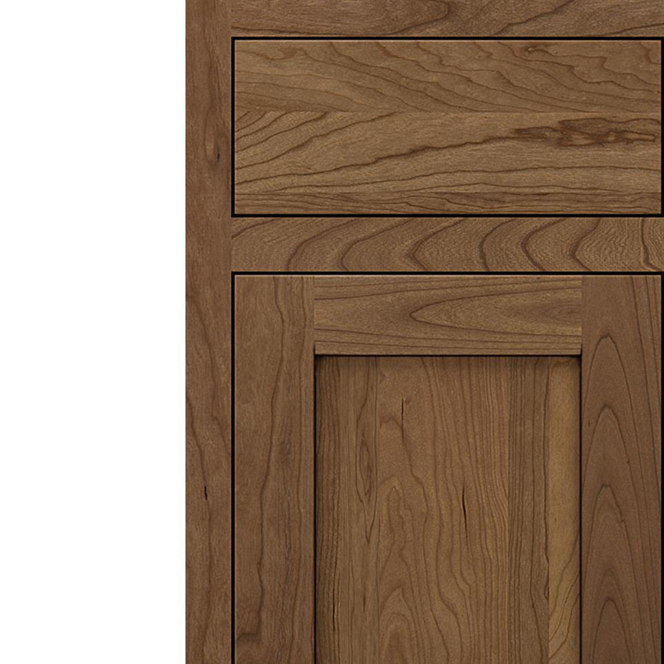 Inset Rye Amaretto Creme Medium Finish Inset Cabinets