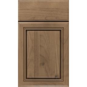 Square Buckskin Medium Finish Square Cabinets