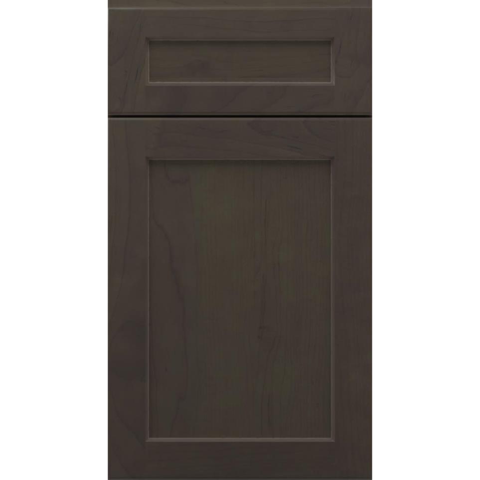 Square Derby Rye Dark Finish Square Cabinets