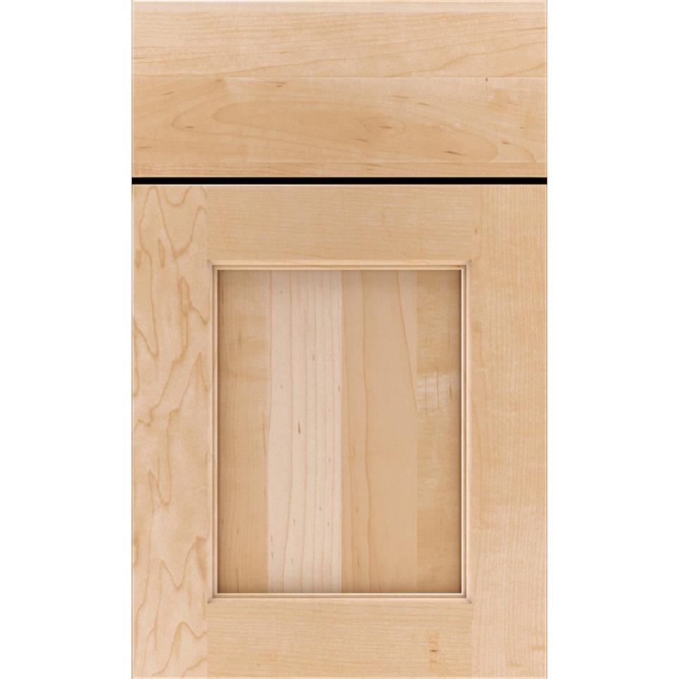 Square Natural Light Finish Square Cabinets