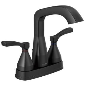 Bath Matte Black Black Faucets