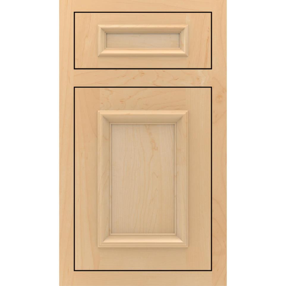 5 Piece Natural Light Finish 5 Piece Cabinets