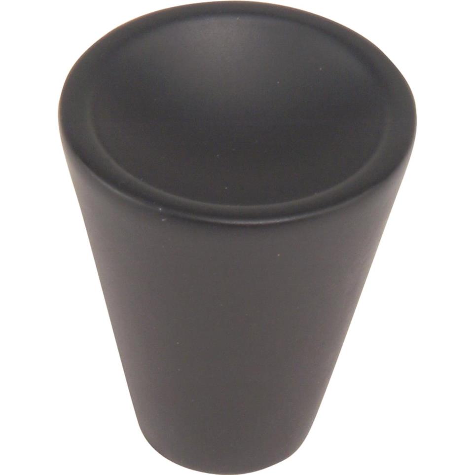 Knob Matte Black Black Knobs