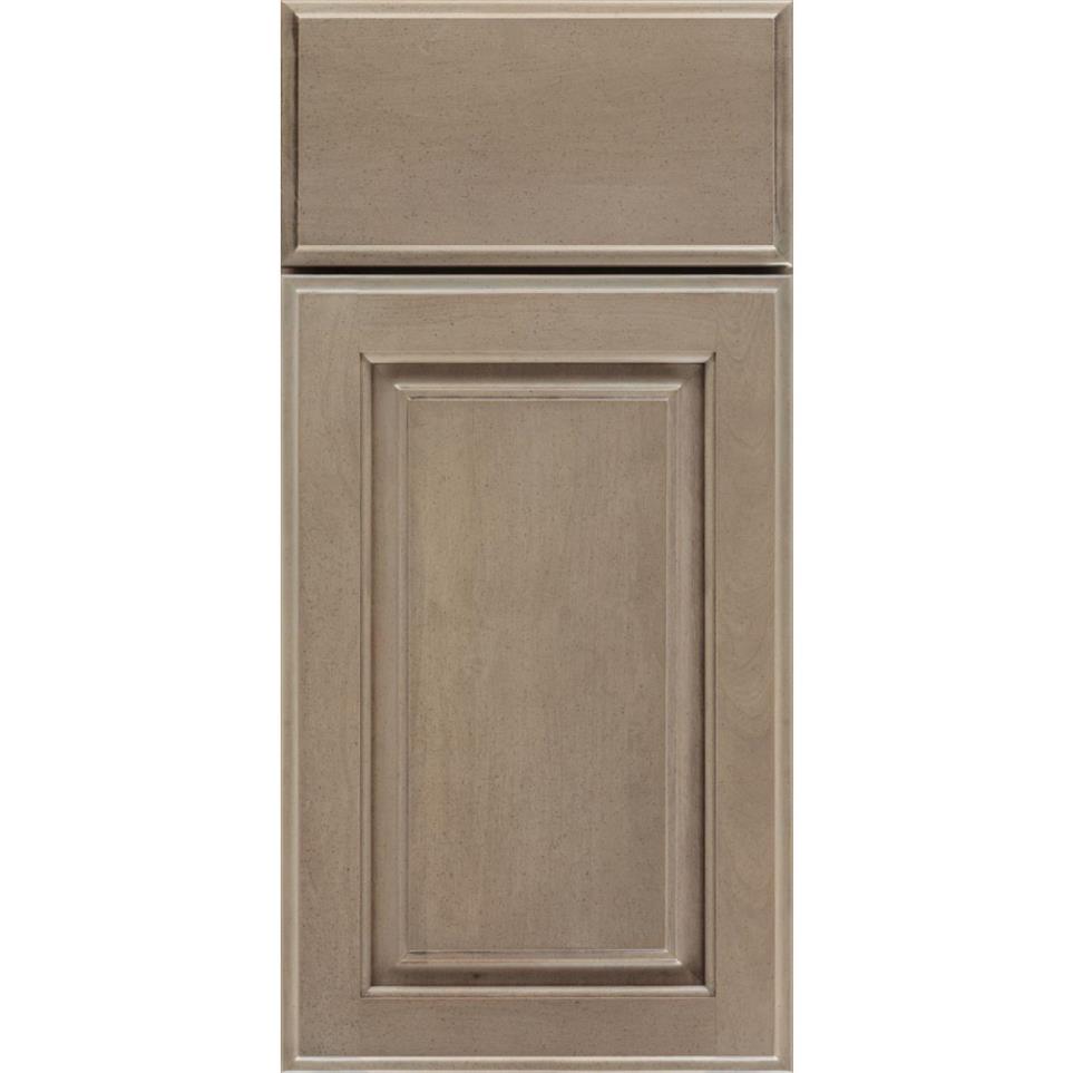 Square Pumice Light Finish Square Cabinets
