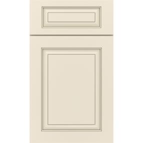 5 Piece Coconut Nougat Glaze - Paint 5 Piece Cabinets