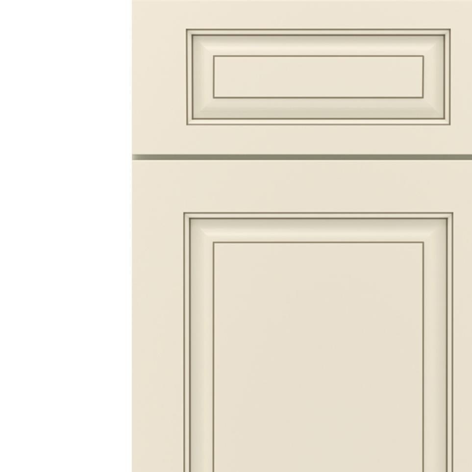 5 Piece Coconut Nougat Glaze - Paint 5 Piece Cabinets