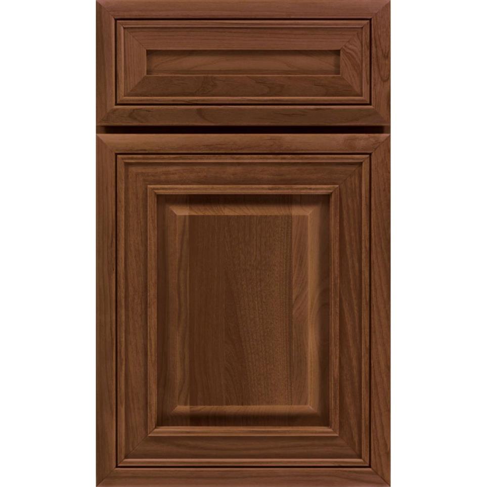 Square Tundra Dark Finish Square Cabinets