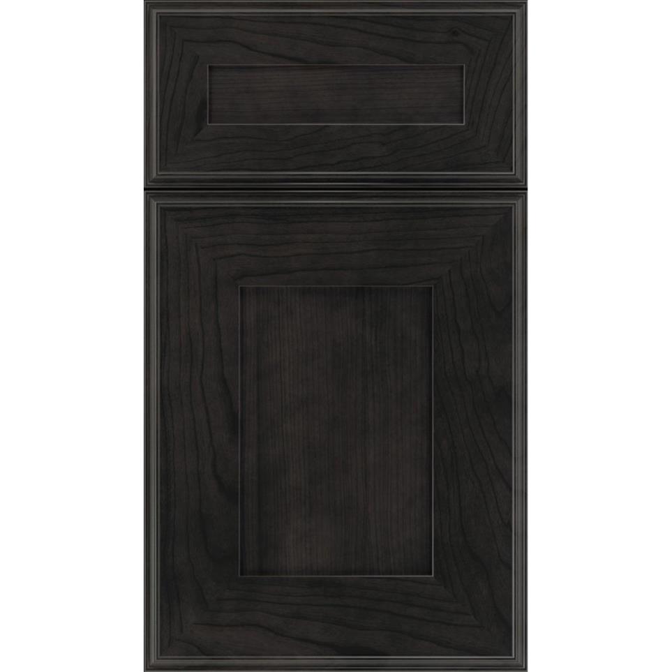 Square Charcoal Dark Finish Square Cabinets