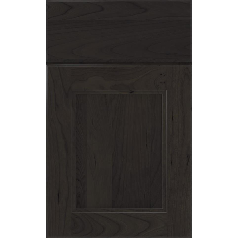 Square Storm Dark Finish Square Cabinets