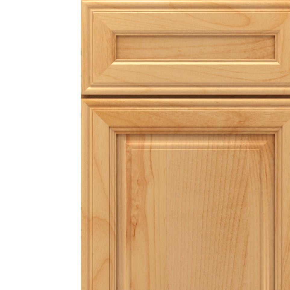 Square Natural Light Finish Square Cabinets