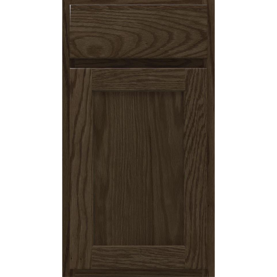 Square Porter Dark Finish Square Cabinets