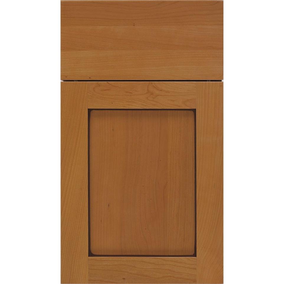 Square Ginger Mocha Glaze Glaze - Stain Square Cabinets