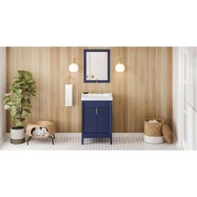 Base with Sink Top Hale Blue Blue / Purple Vanities