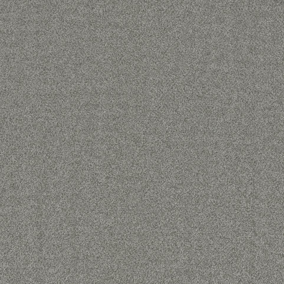 Textured Saxony Exhibit Gray Carpet