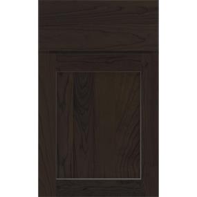 Square Storm Dark Finish Square Cabinets