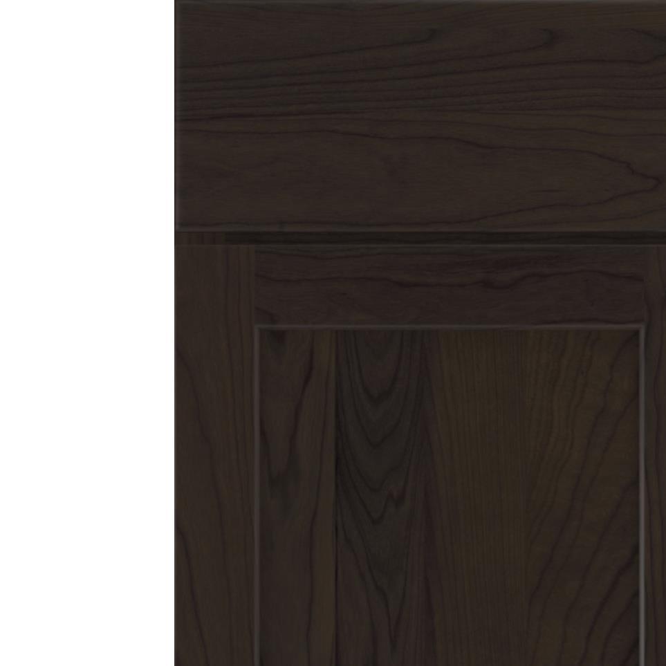 Square Storm Dark Finish Square Cabinets