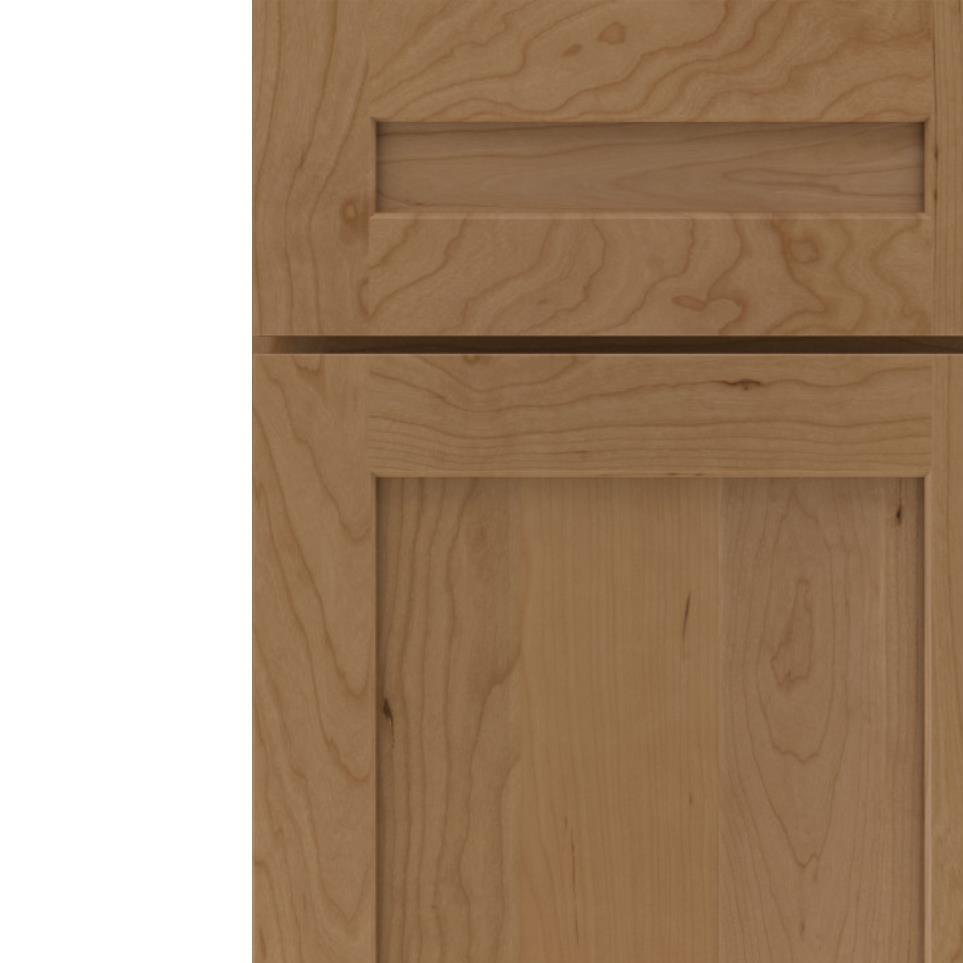 5 Piece Buckskin Medium Finish 5 Piece Cabinets