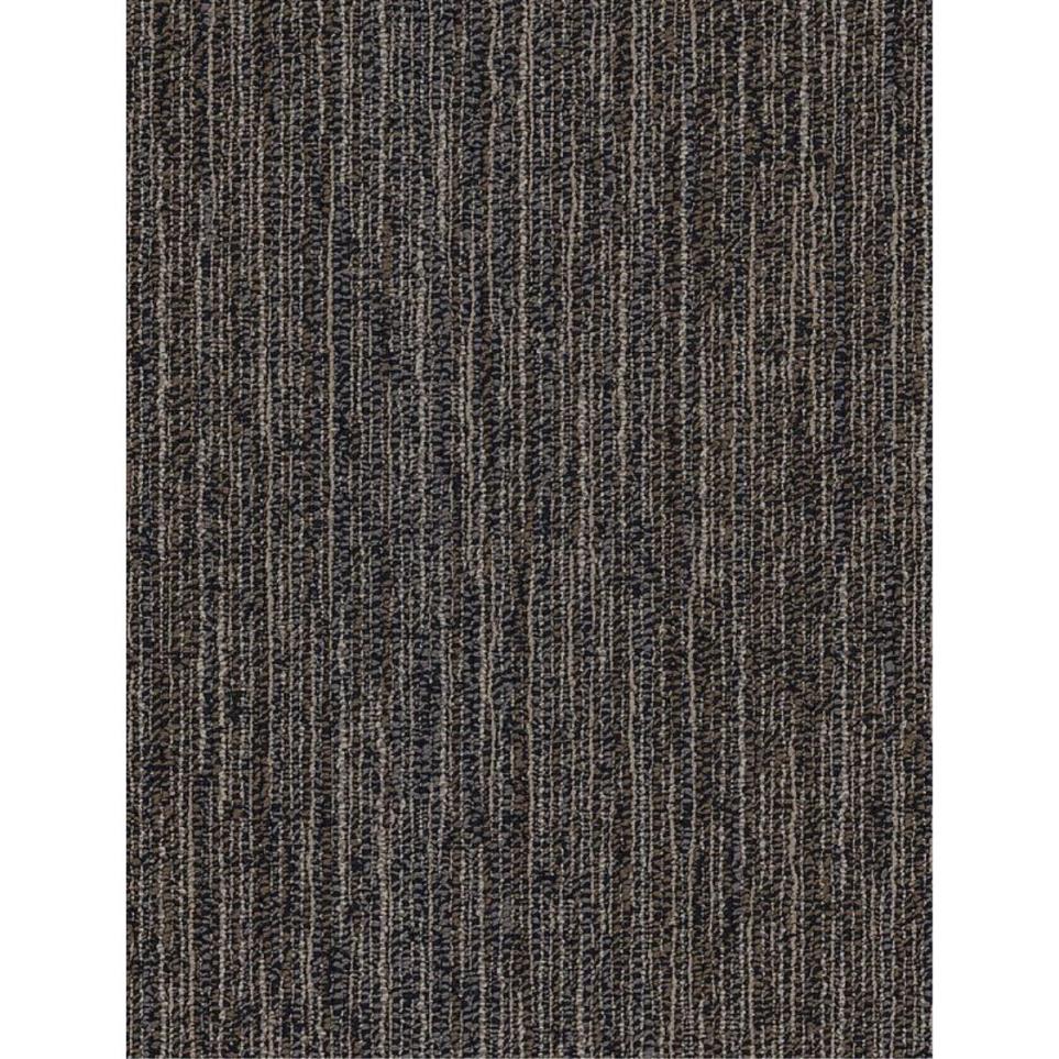 Loop Grooved Gray Carpet Tile