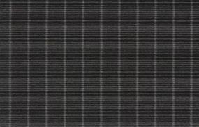 Woven Carbon Blue Carpet