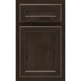 5 Piece Thatch Dark Finish 5 Piece Cabinets