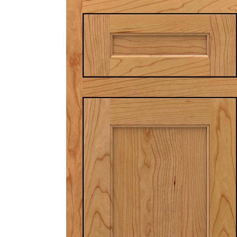 Inset Natural Light Finish Inset Cabinets